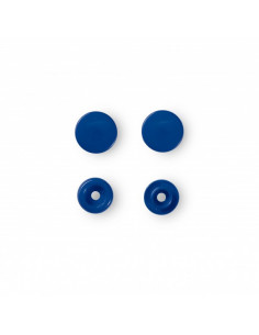 Boutons pression sans couture « Color Snaps », rond, 12,4mm, bleu 2
