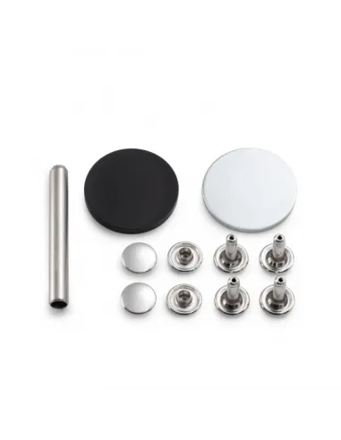 Rivets tubulaires Prym argentés 6-9 mm | Zephyr Tissus
