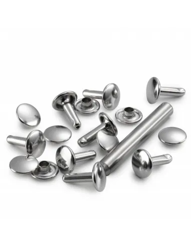 Rivets tubulaires Prym argentés 6-9 mm | Zephyr Tissus