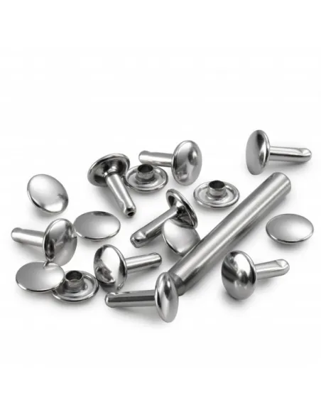Rivets tubulaires Prym argentés 6-9 mm | Zephyr Tissus