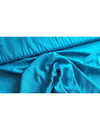 Viscose rayon pois brillants