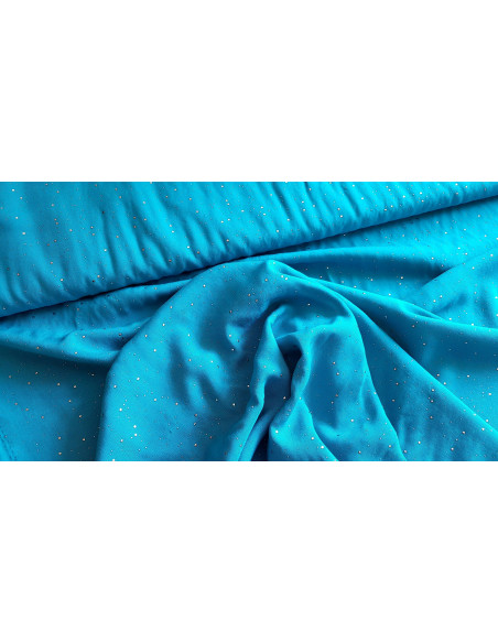 Viscose rayon pois brillants