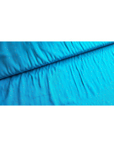 Viscose rayon pois brillants