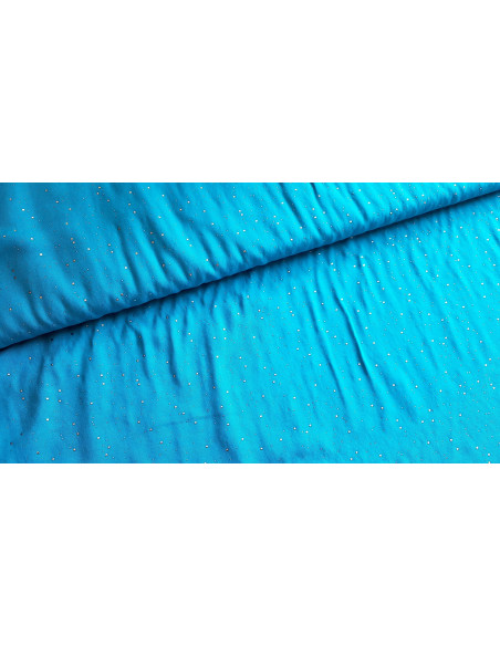 Viscose rayon pois brillants