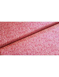 Popeline coton fleuri