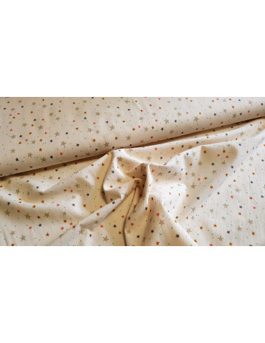 Coton lavé étoiles