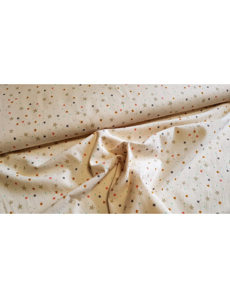 Coton lavé étoiles