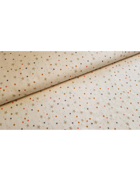 Coton lavé étoiles