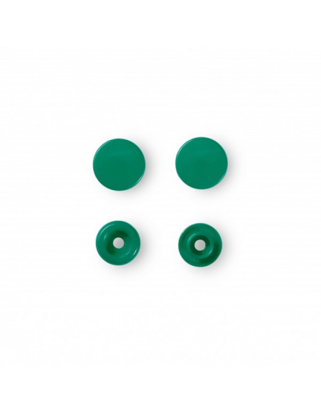 Boutons pression sans couture « Color Snaps », rond, 12,4mm, vert tendre