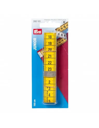 Centimètre ruban Prym Junior 150 cm jaune | Zephyr Tissus