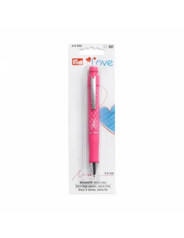 Stylo à mines Prym Love fuchsia | Zephyr Tissus