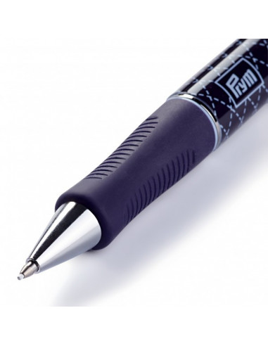 Stylo à mines avec 2 mines, blanc