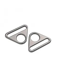 Anneaux triangulaires Prym 40 mm noir | Zephyr Tissus 2