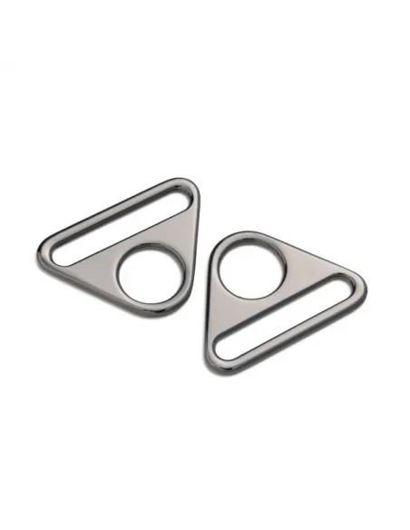 Anneaux triangulaires Prym 40 mm noir | Zephyr Tissus