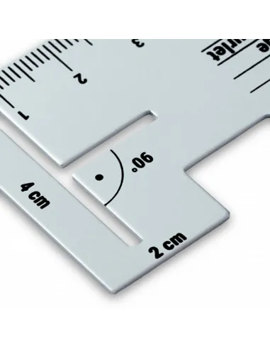 Règle à ourlets Prym en aluminium | Zephyr Tissus