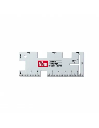 Règle à ourlets Prym en aluminium | Zephyr Tissus