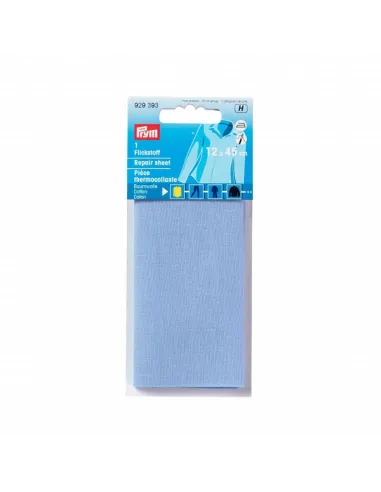 Pièce thermocollante Prym bleue 12 x 45 cm | Zephyr Tissus