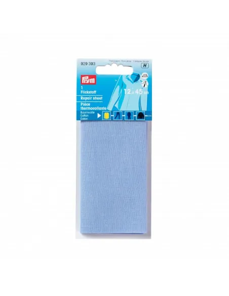 Pièce thermocollante Prym bleue 12 x 45 cm | Zephyr Tissus