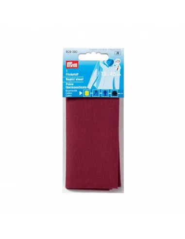 Pièce thermocollante Prym, rouge foncé | Zephyr Tissus