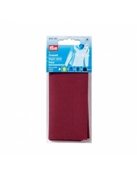 Pièce thermocollante Prym, rouge foncé | Zephyr Tissus