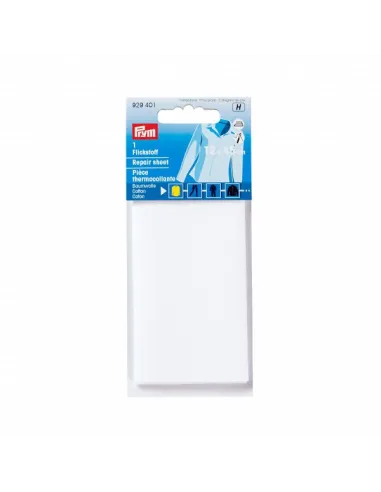 Pièce thermocollante Prym, blanc, 12 x 45 cm | Zephyr Tissus