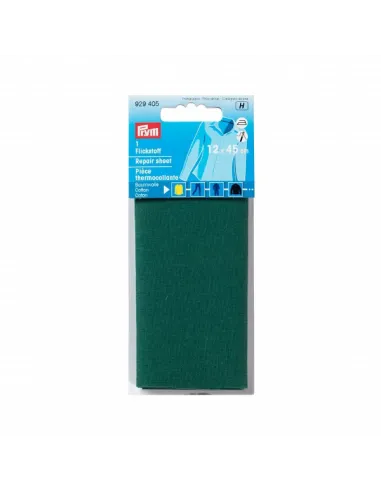 Pièce thermocollante Prym vert 12 x 45 cm | Zephyr Tissus