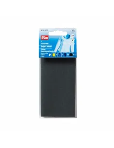 Pièce thermocollante Prym grise 12 x 45 cm | Zephyr Tissus