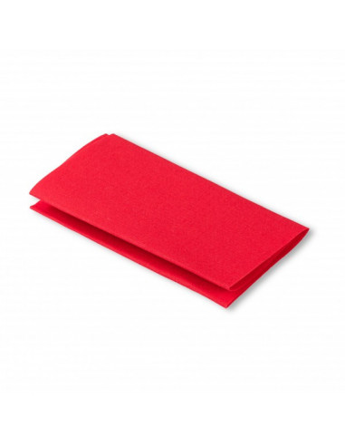 Pièce thermocollante, 12 x 45cm, rouge