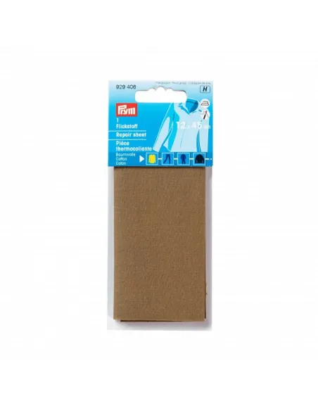 Pièce thermocollante Prym marron 12 x 45 cm | Zephyr Tissus