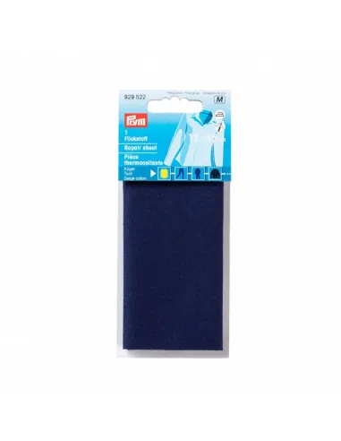 Pièce thermocollante Prym sergé bleu 12x45 | Zephyr Tissus