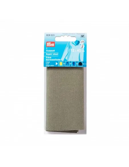 Pièce thermocollante Prym olive 12x45 cm | Zephyr Tissus