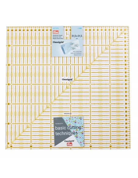 Règle universelle Prym Omnigrid 31,5 cm | Zephyr Tissus