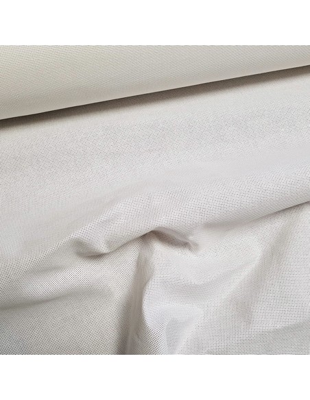 Tissu, Toile à Broder Aïda, 7,2 pts/cm, Blanche, Laize 160 cm, 100% Coton