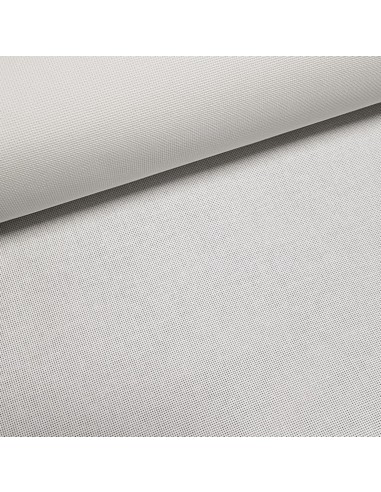 Tissu, Toile à Broder Aïda, 7,2 pts/cm, Blanche, Laize 160 cm, 100% Coton