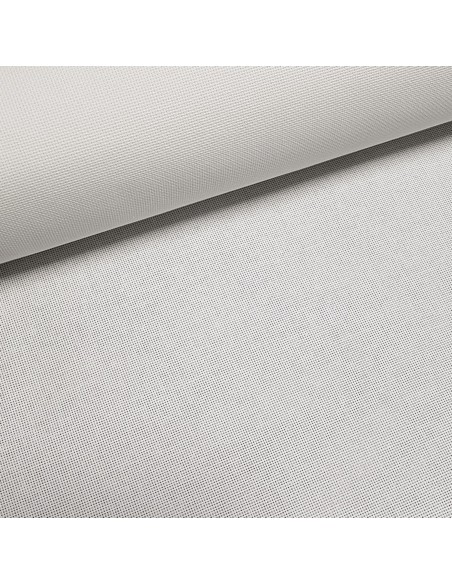 Tissu, Toile à Broder Aïda, 7,2 pts/cm, Blanche, Laize 160 cm, 100% Coton
