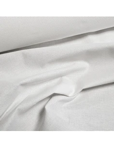 Tissu, Toile Aïda à Broder, Blanche, Laize 160 cm, 100% Coton 180g/m² 2