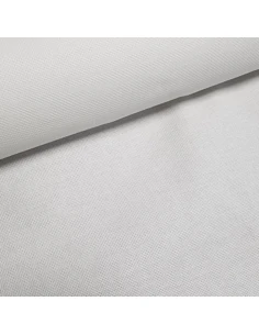 Tissu, Toile Aïda à Broder, Blanche, Laize 160 cm, 100% Coton 180g/m²