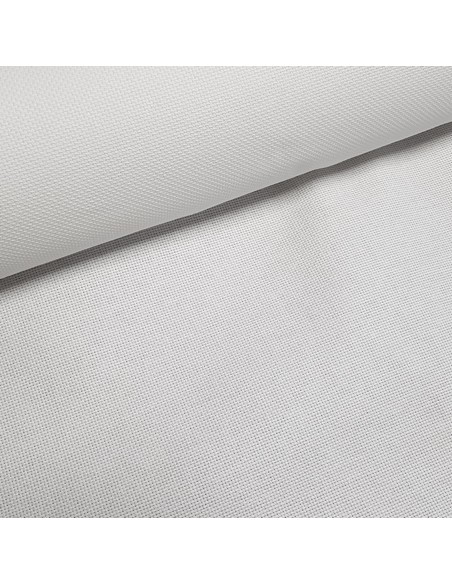 Tissu, Toile Aïda à Broder, Blanche, Laize 160 cm, 100% Coton 180g/m²