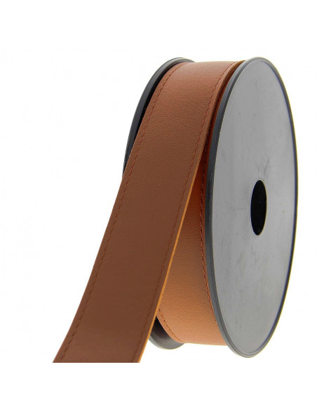 Sangle simili cuir camel