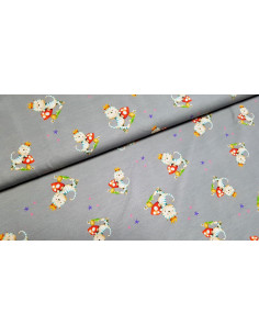 Jersey coton chatons princes