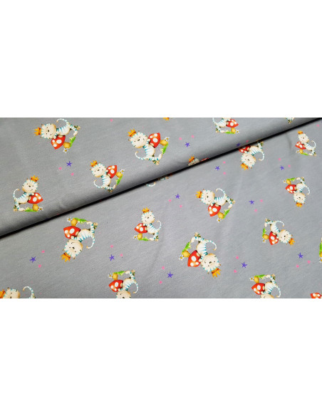 Jersey coton chatons princes