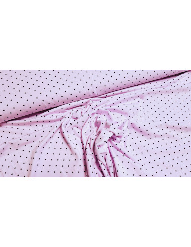 jersey coton à pois