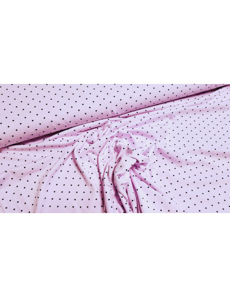 jersey coton à pois