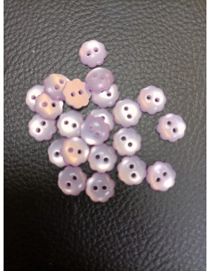 Bouton rose/violet 2
