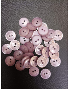 Bouton rose/violet 2