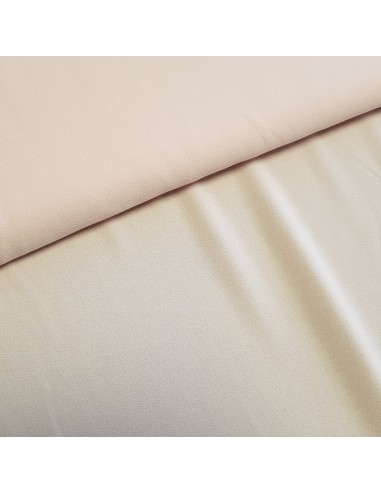 Tissu, Crêpe Mousseline Uni, Rose Poudré, Laize 150 cm, 100% Polyester Léger