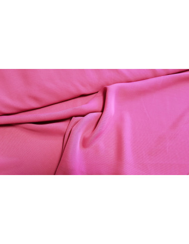 Crêpe mousseline rose fuschia