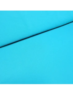 Tissu, Crêpe Mousseline Uni, Bleu Pétrole, Laize 150 cm, 100% Polyester 93g/m²