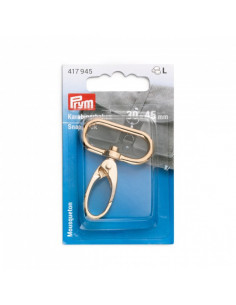 Mousqueton 30 x 45mm, or