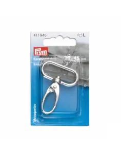 Mousqueton Prym argent 30 x 45 mm inox | Zephyr Tissus
